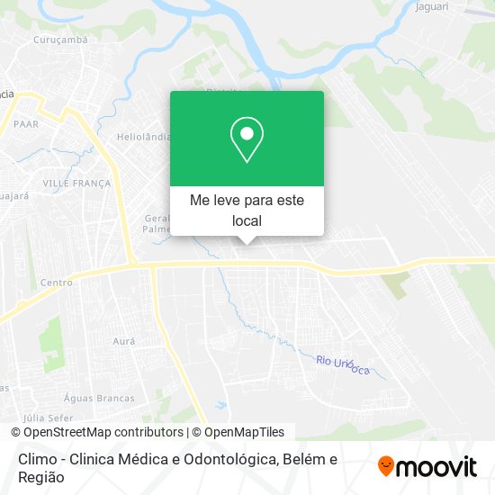 Climo - Clinica Médica e Odontológica mapa