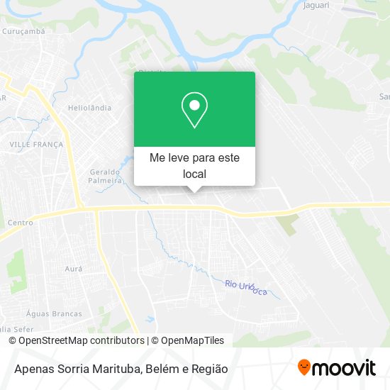Apenas Sorria Marituba mapa