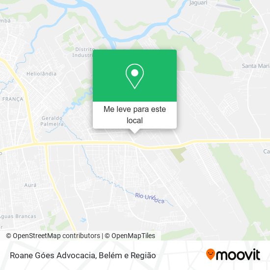 Roane Góes Advocacia mapa