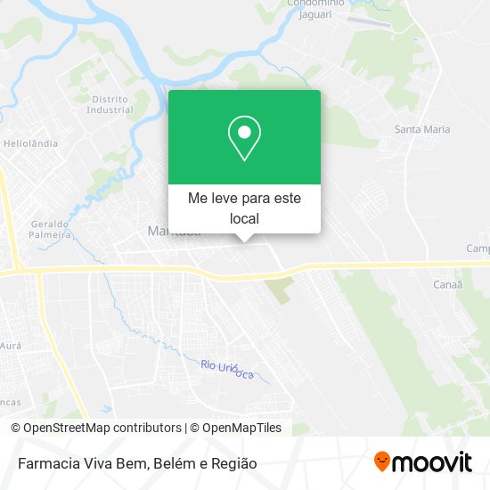 Farmacia Viva Bem mapa