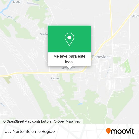 Jav Norte mapa