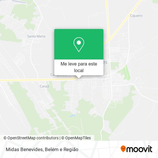 Midas Benevides mapa
