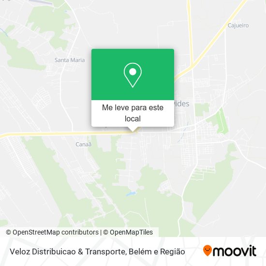 Veloz Distribuicao & Transporte mapa