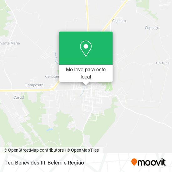 Ieq Benevides III mapa