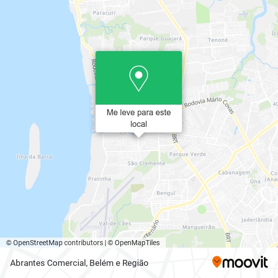 Abrantes Comercial mapa