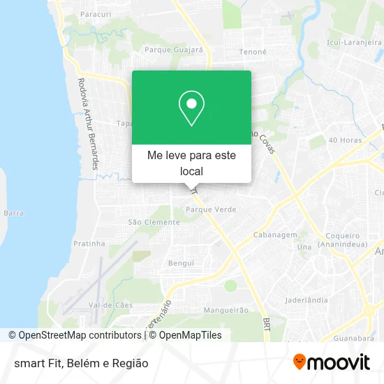 smart Fit mapa