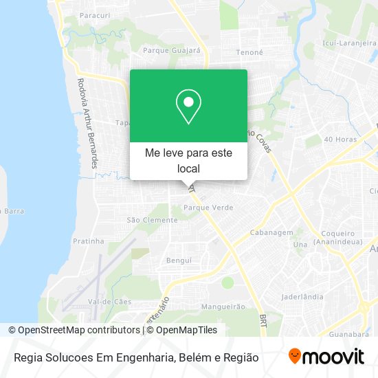 Regia Solucoes Em Engenharia mapa