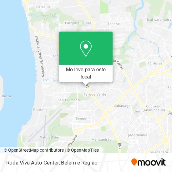 Roda Viva Auto Center mapa