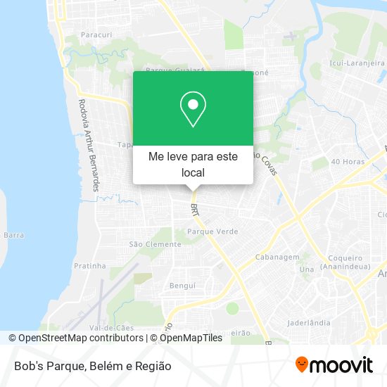 Bob's Parque mapa