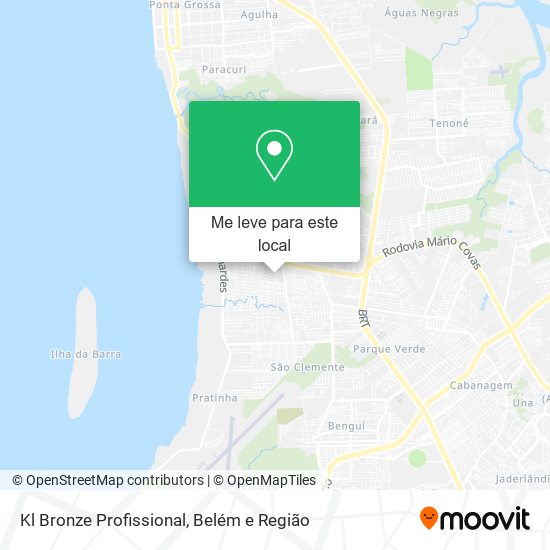 Kl Bronze Profissional mapa