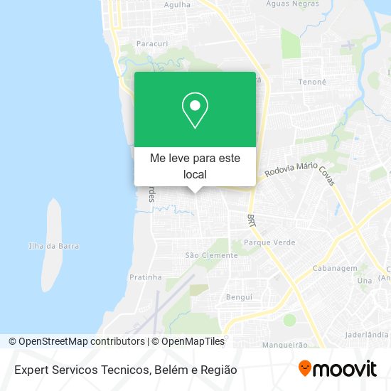 Expert Servicos Tecnicos mapa