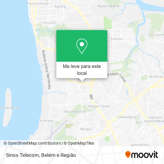 Sinos Telecom mapa