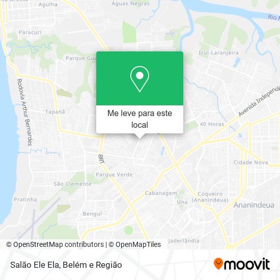 Salão Ele Ela mapa