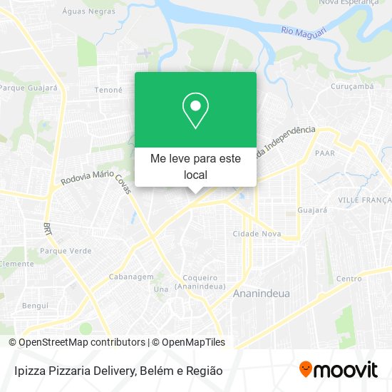Ipizza Pizzaria Delivery mapa