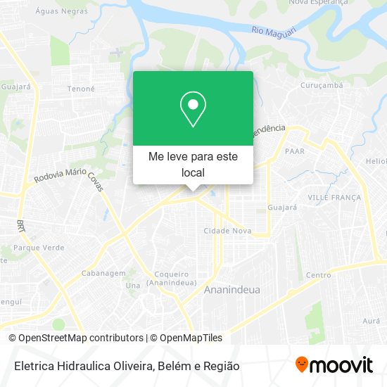 Eletrica Hidraulica Oliveira mapa