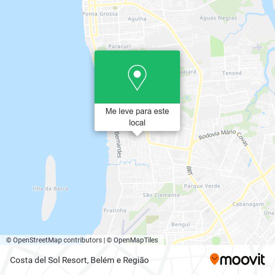 Costa del Sol Resort mapa