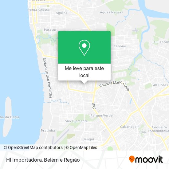 Hl Importadora mapa