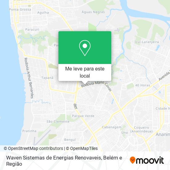 Waven Sistemas de Energias Renovaveis mapa