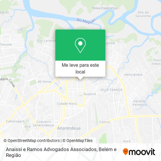 Anaissi e Ramos Advogados Associados mapa