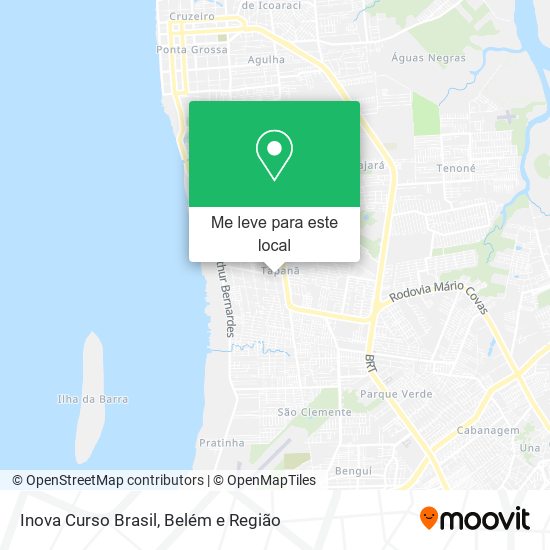 Inova Curso Brasil mapa