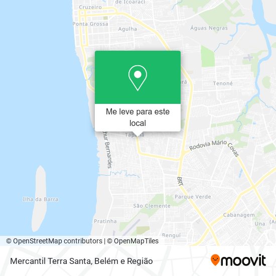 Mercantil Terra Santa mapa