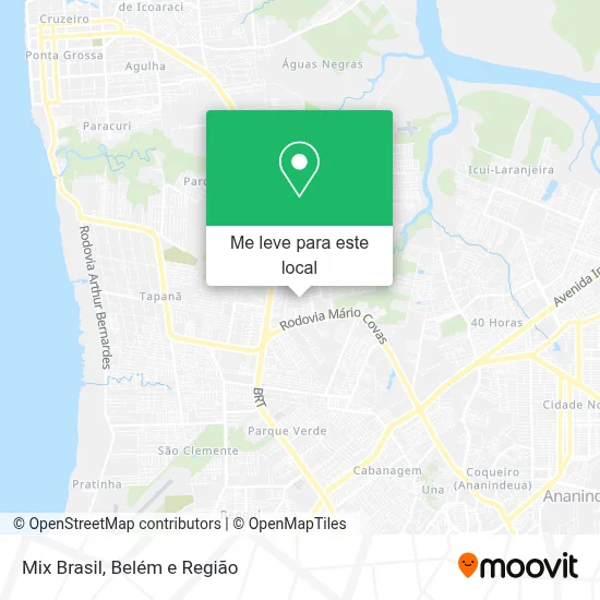 Mix Brasil mapa