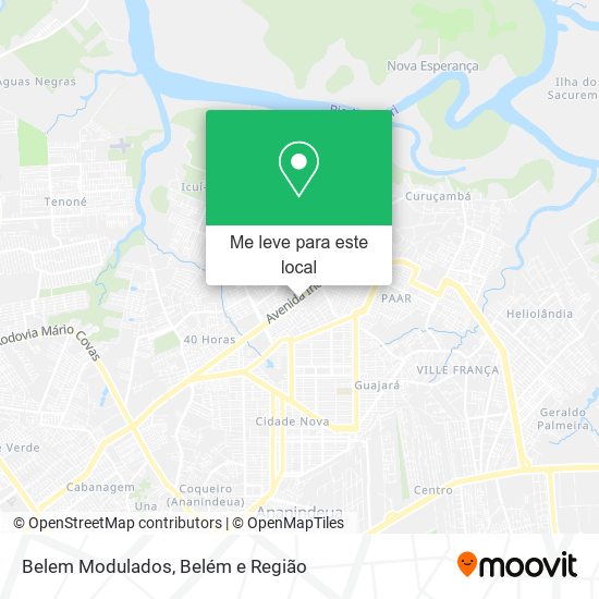 Belem Modulados mapa