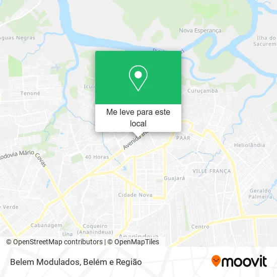 Belem Modulados mapa