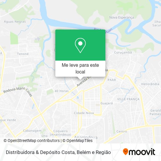 Distribuidora & Depósito Costa mapa