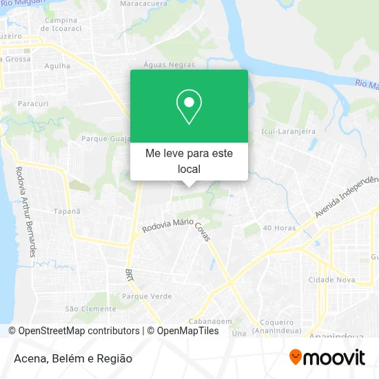 Acena mapa