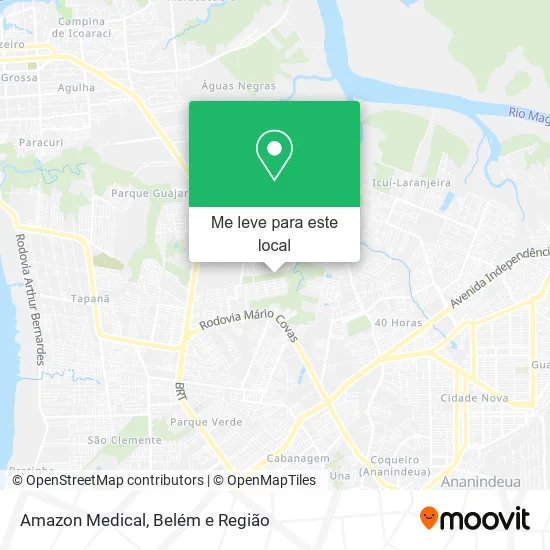 Amazon Medical mapa