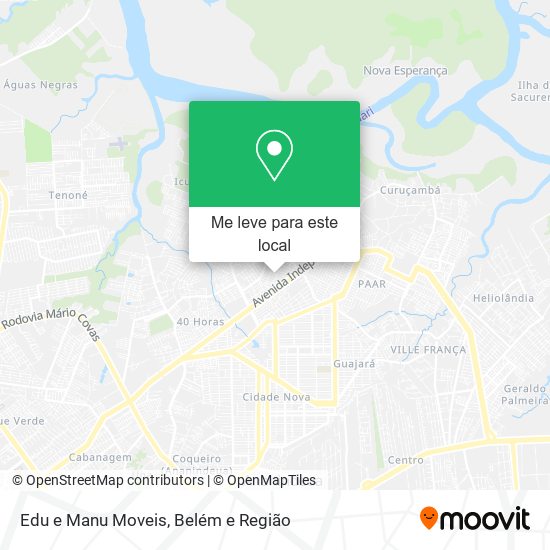 Edu e Manu Moveis mapa