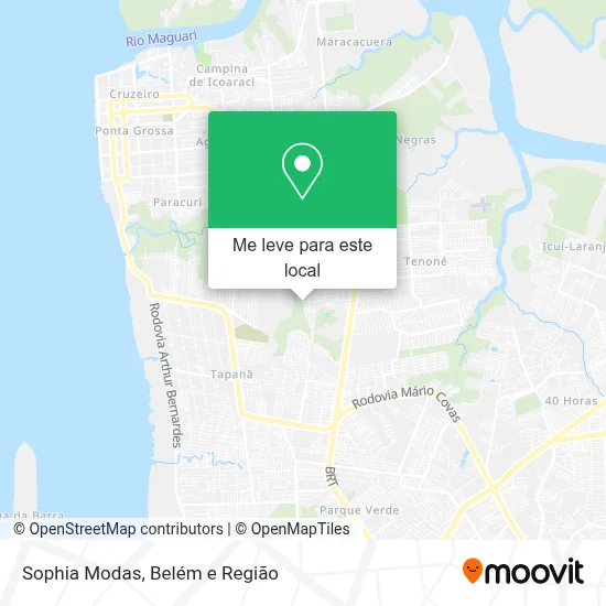 Sophia Modas mapa