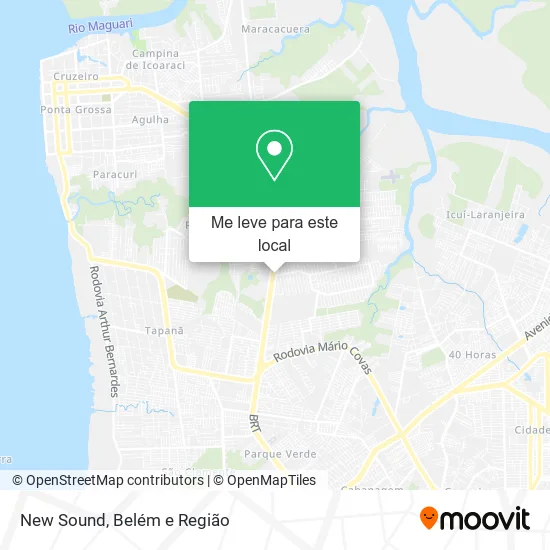 New Sound mapa