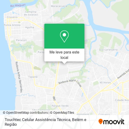 Touchtec Celular Assistência Técnica mapa