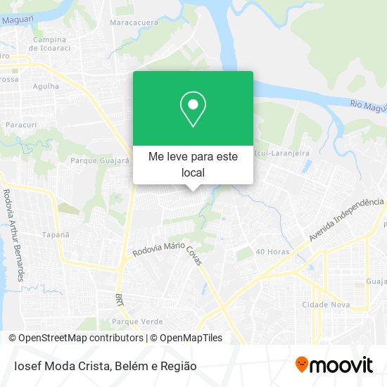 Iosef Moda Crista mapa