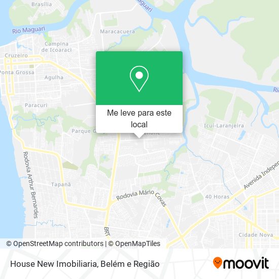 House New Imobiliaria mapa