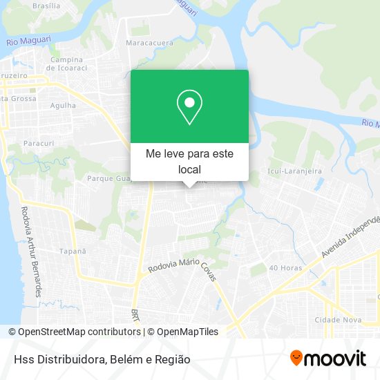 Hss Distribuidora mapa