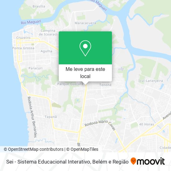 Sei - Sistema Educacional Interativo mapa