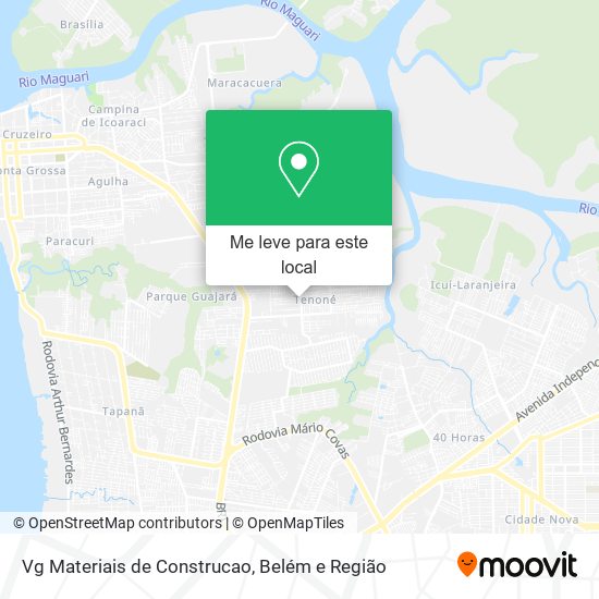 Vg Materiais de Construcao mapa