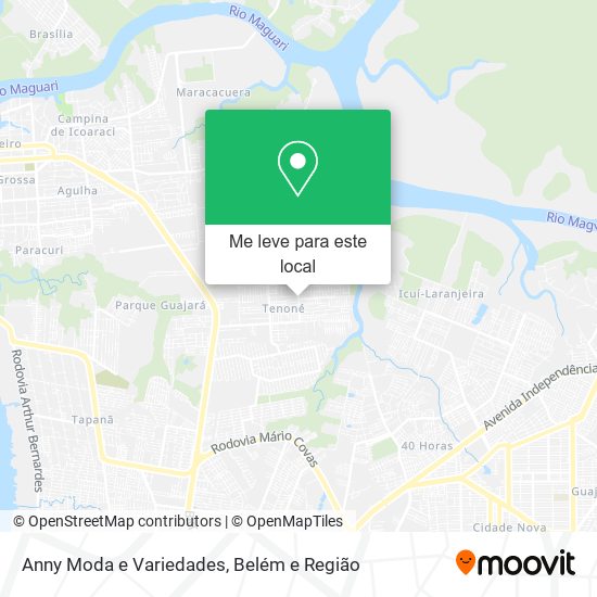 Anny Moda e Variedades mapa