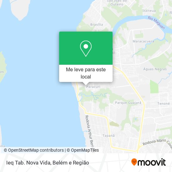 Ieq Tab. Nova Vida mapa