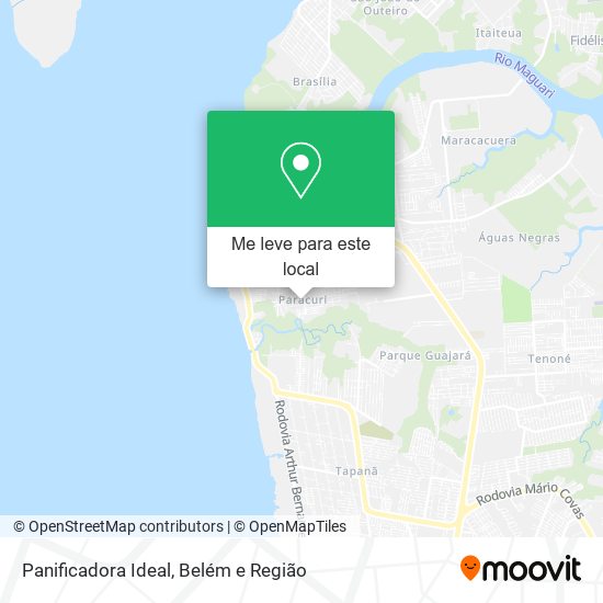 Panificadora Ideal mapa