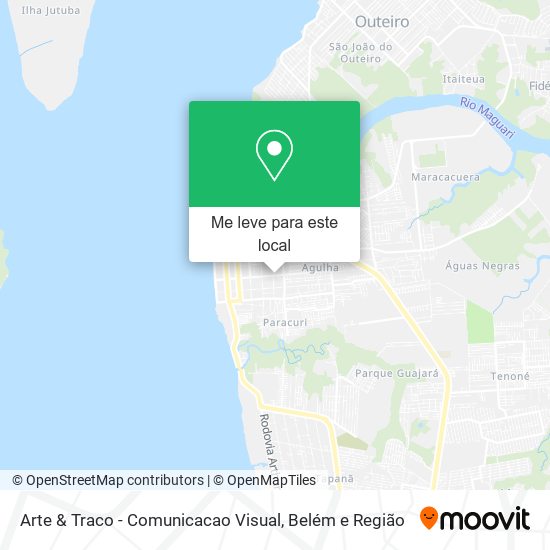 Arte & Traco - Comunicacao Visual mapa