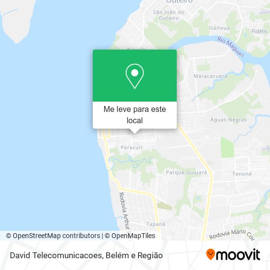 David Telecomunicacoes mapa