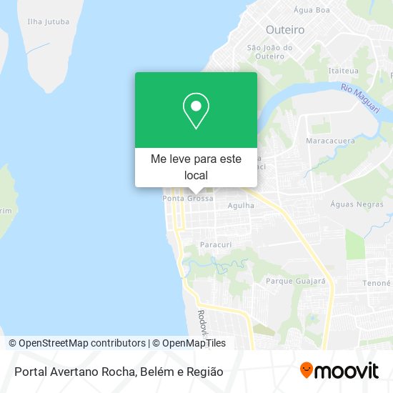 Portal Avertano Rocha mapa