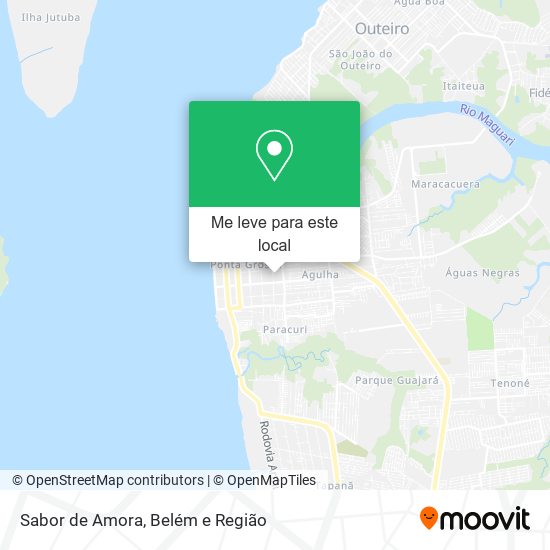 Sabor de Amora mapa