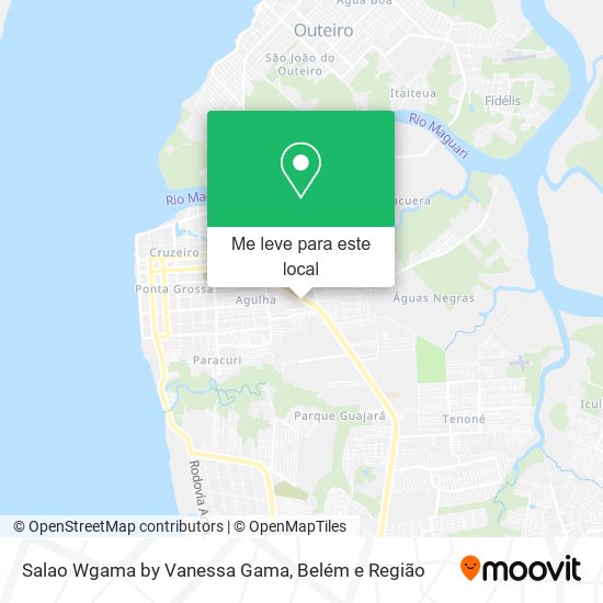 Salao Wgama by Vanessa Gama mapa