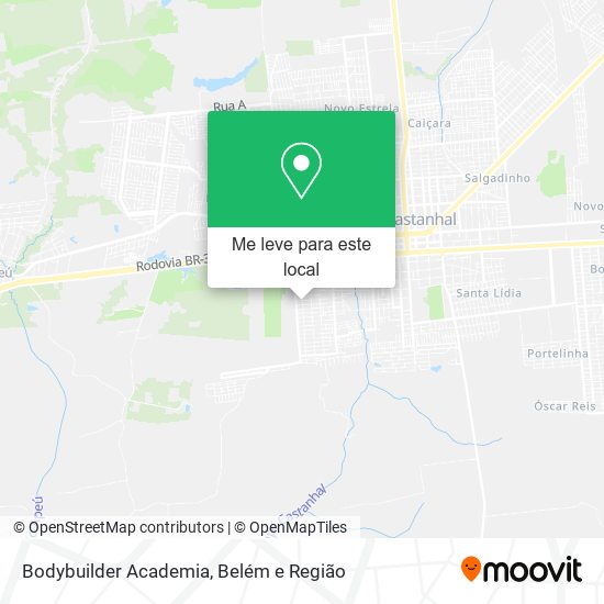 Bodybuilder Academia mapa