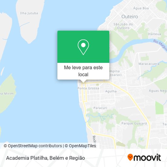 Academia Platilha mapa